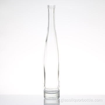 500 ml bouteille de gin en verre clair